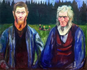 Father And Son by Edvard Munch