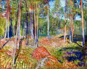 Pine Forest by Edvard Munch