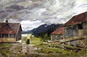 Hakloa In Maridalen by Edvard Munch