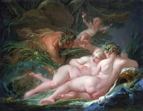 Pan and Syrinx 1759 by Francois Boucher