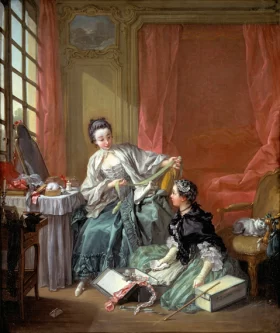 The Milliner 1746 by Francois Boucher