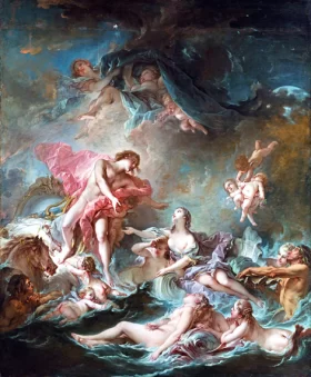 The Setting of the Sun 1752 by Francois Boucher
