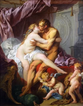 Hercules and Omphale by Francois Boucher