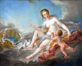 Cupid Disarmed 1751 by Francois Boucher