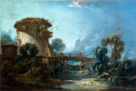 The Dovecote 1758 by Francois Boucher