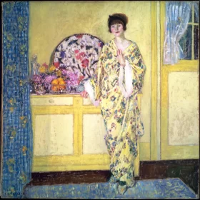 The Yellow Room by Frederick Carl Frieseke