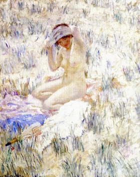 On The Dunes by Frederick Carl Frieseke