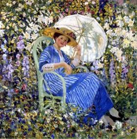 In The Garden by Frederick Carl Frieseke
