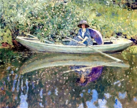 On The River by Frederick Carl Frieseke