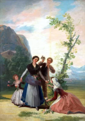 Spring 1786 by Francisco Goya
