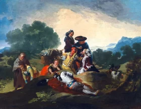 The country party by Francisco Goya