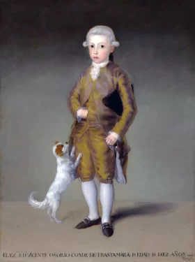 Don Vicente Isabel Osorio de Moscoso y Álvarez de Toledo, Conde de Trastámara by Francisco Goya