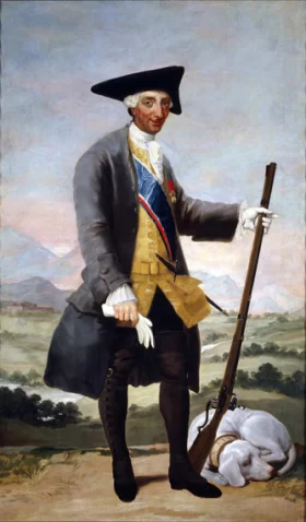 Charles III as a Hunter 1786 by Francisco Goya
