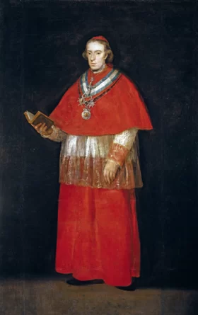 Cardinal Luis María de Borbón 1800 by Francisco Goya