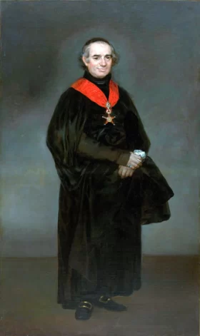 Portrait of Juan Antonio Llorente by Francisco Goya