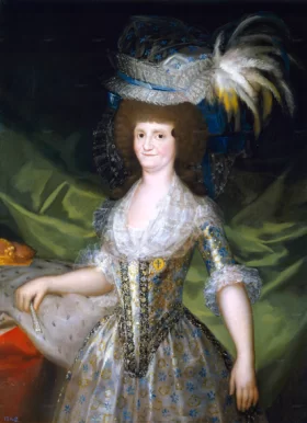 Maria Luisa of Parma, Queen of Spain 1790 by Francisco Goya