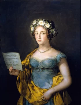 Duchess of Abrantes 1816 by Francisco Goya