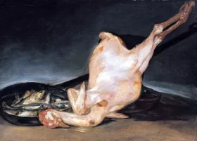 The plucked turkey by Francisco Goya