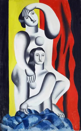Deux femmes by Fernand Leger