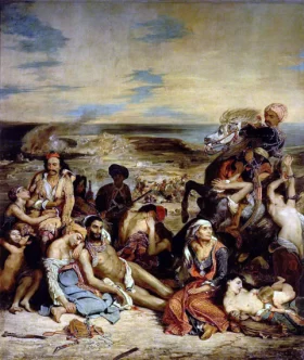 Scenes From the Massacre at Chios by Eugene Delacroix