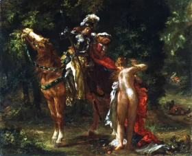 Marphise 1852 by Eugene Delacroix