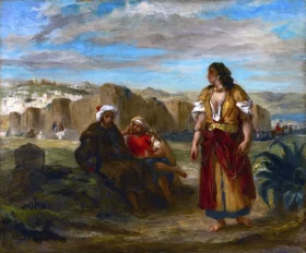 View of Tangier by Eugene Delacroix