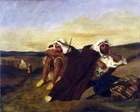 Arabs of Oran by Eugene Delacroix