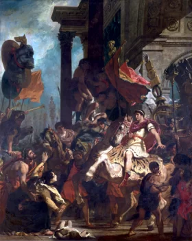 The Justice of Trajan by Eugene Delacroix