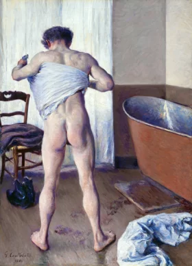 Man at His Bath by Gustave Caillebotte