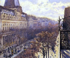 Boulevard Des Italiens by Gustave Caillebotte