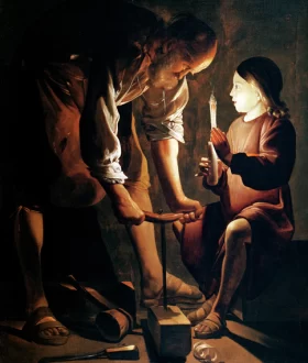 Joseph the Carpenter by Georges La Tour