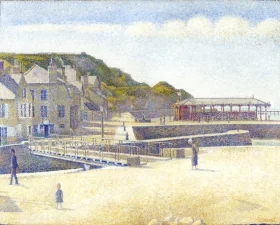 Port-En-Bessin by Georges Seurat