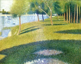 La Seine À La Grande Jatte by Georges Seurat