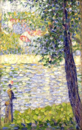 The Morning Walk by Georges Seurat