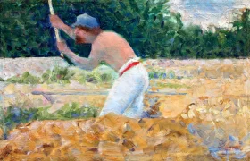 Casseur De Pierres by Georges Seurat