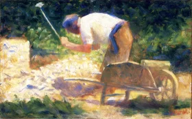 The Stone Breaker by Georges Seurat