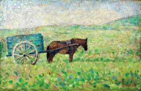Attelage Rural by Georges Seurat