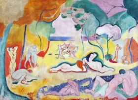 The Joy Of Life (Le Bonheur De Vivre) by Henri Matisse