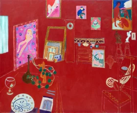The Red Studio by Henri Matisse