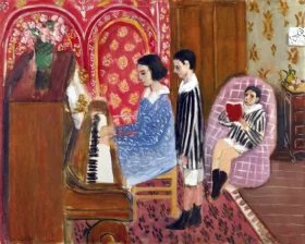 La Leçon de piano by Henri Matisse