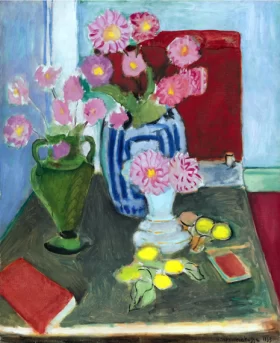 Nature morte aux trois vases by Henri Matisse