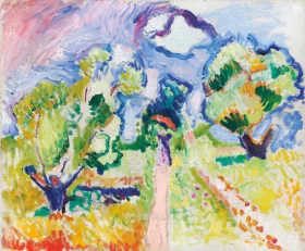 Promenade des oliviers by Henri Matisse