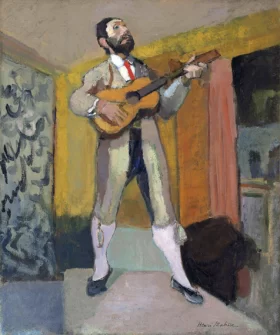 The Standing Guitarist (Le Guitariste Debout) by Henri Matisse