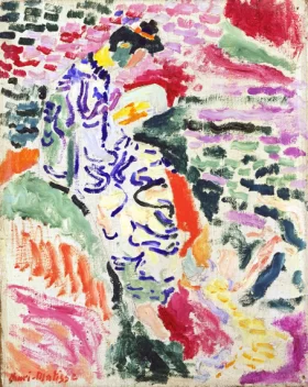 La Japonaise- Woman beside the Water by Henri Matisse