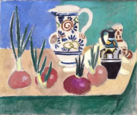 Pink onions by Henri Matisse