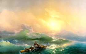 The Ninth Wave 1850 by Ivan Aivazovsky