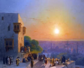 Evening in Cairo, 1870 by Ivan Aivazovsky