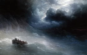 The wrath of the seas by Ivan Aivazovsky