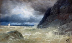 Sea 1897 by Ivan Aivazovsky