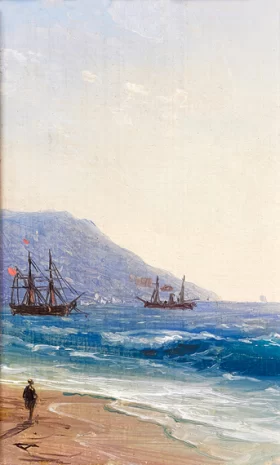 The Bay of Yalta by Ivan Aivazovsky